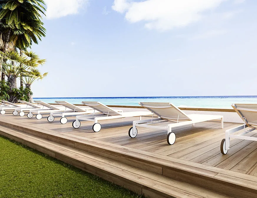 Couture Jardin | Ella | Outdoor Chaise Lounge