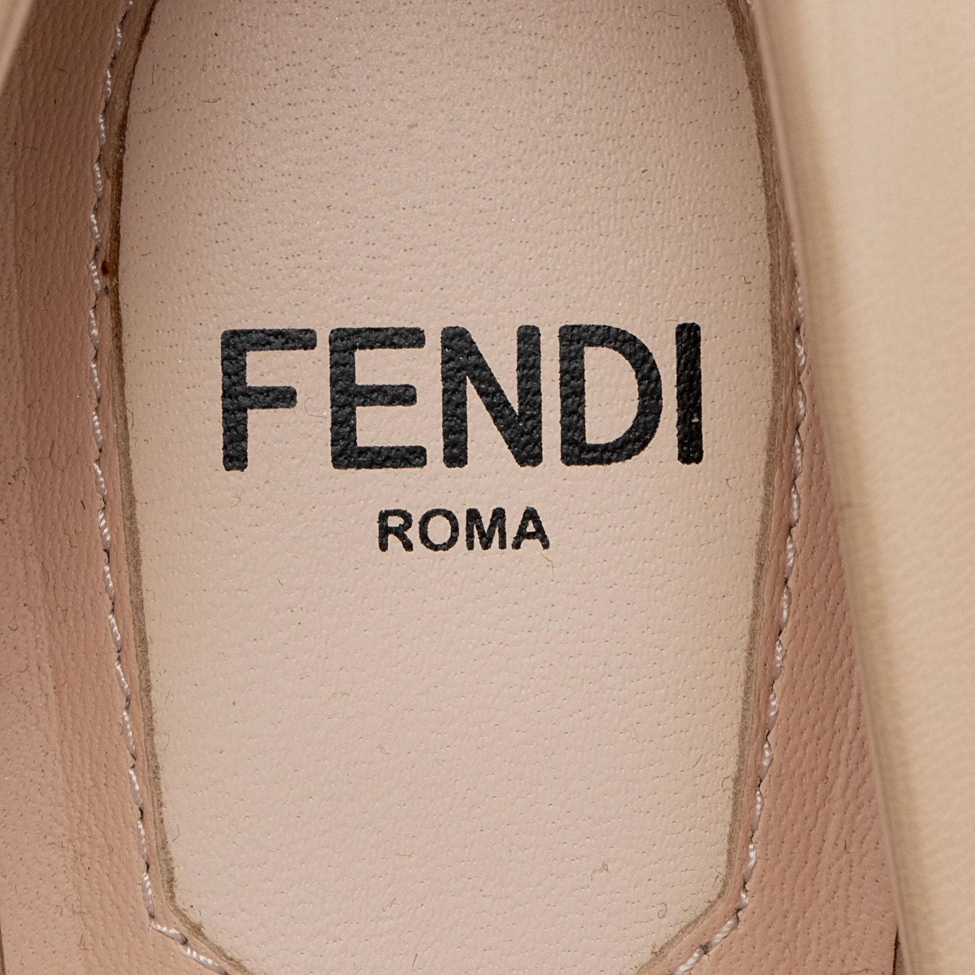 Fendi Calfskin Mink Decollete Pumps - Size 7 / 37