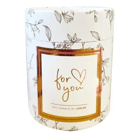 For You Candle - J’Adore - Rose Gold Luxe edition