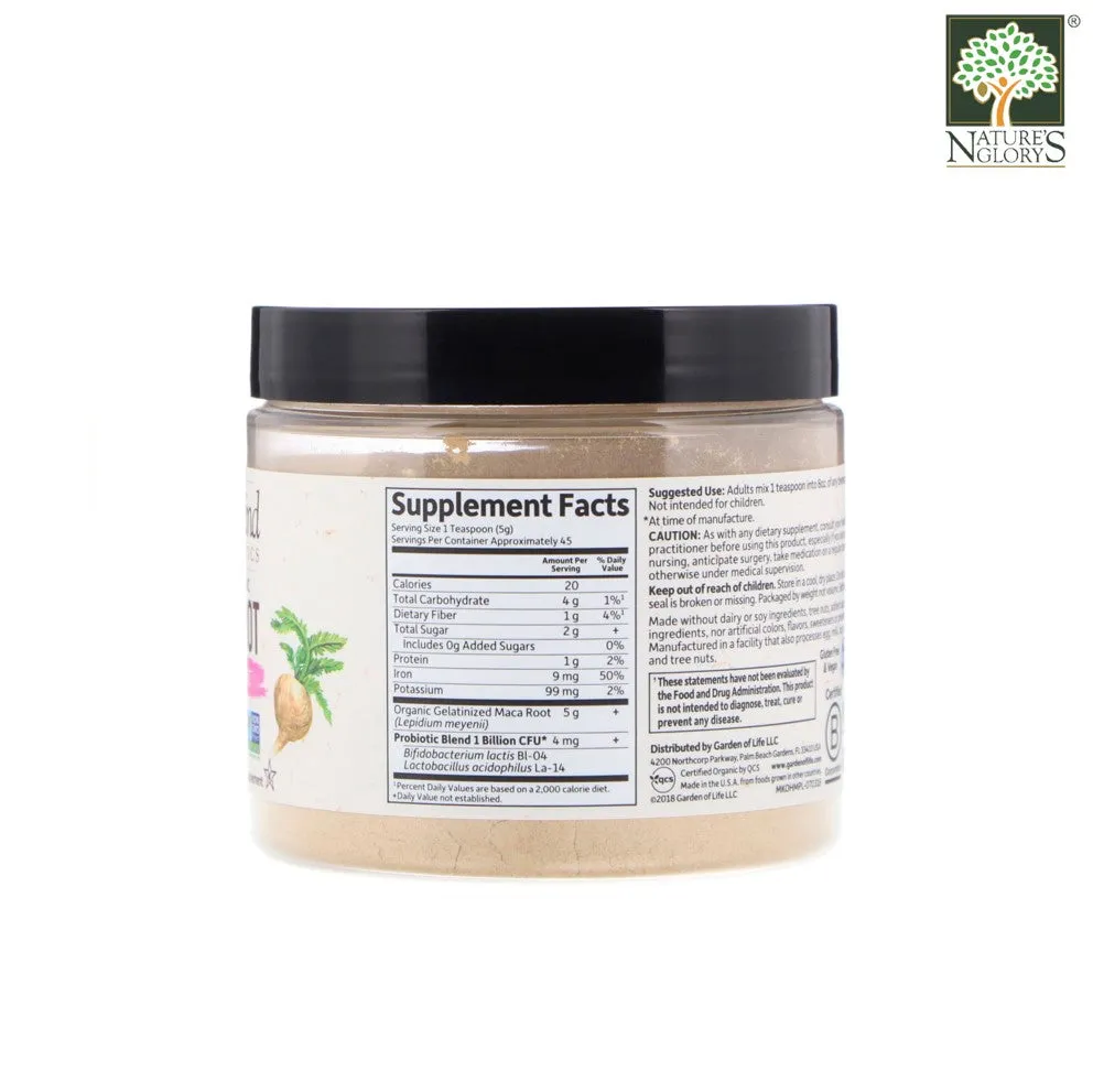 Garden of Life mykind Organics Herbal Maca Root Powder 225g