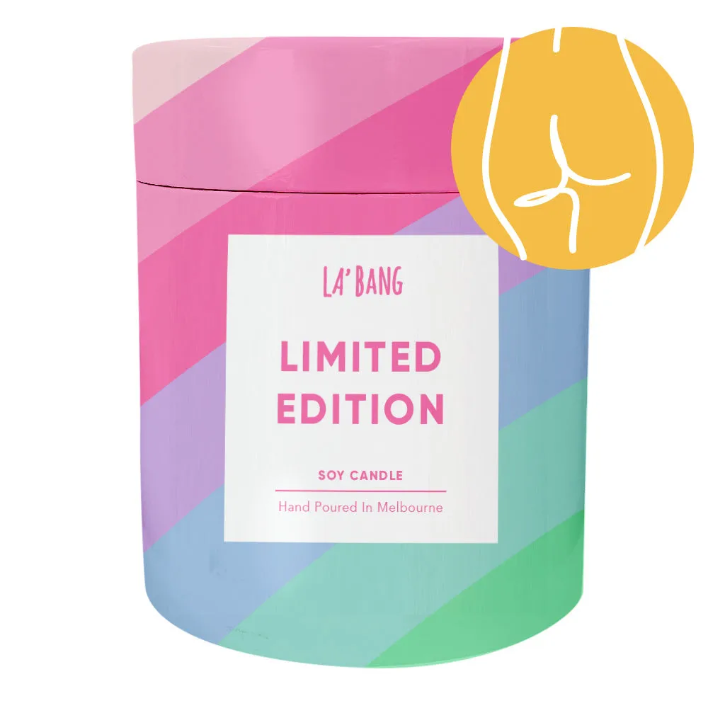 Limited edition Wooden wick Candle - Brazilian  crush