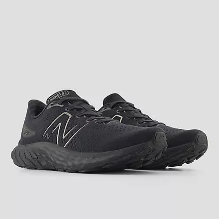 NEW BALANCE EVOZ SLIP RESISTANT RUNNERS - BLACK