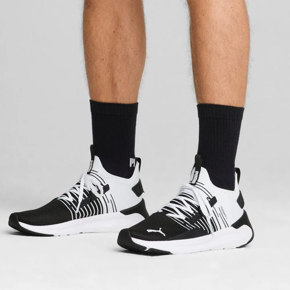 PUMA Softride Symmetry Fuzion - Black / Grey / White