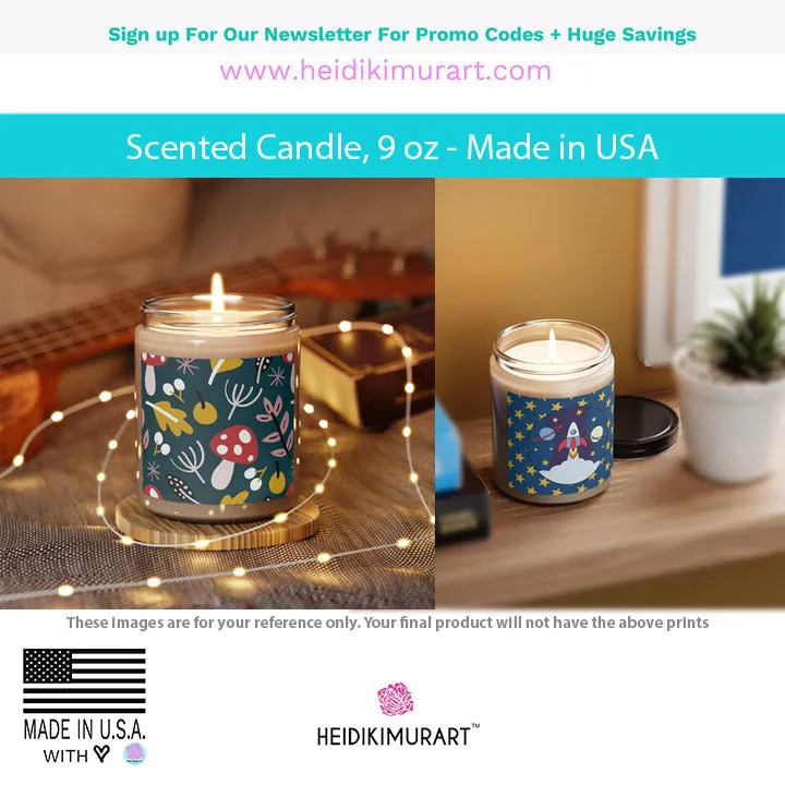 Rabbit Mom Soy Wax Candle, 9oz Best Vanilla or Cinnamon Stick Candle In A Glass Container For Mothers - Made in the USA