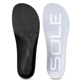 SOLE Active Wide Thin | Orthotic Sport Insoles | Natural Splay | Arch Support